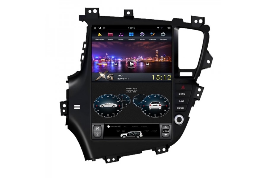 Kia K5 2011-2015 Tesla style 12.1 inch Android Car DVD Player 